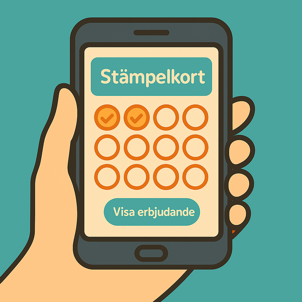 Digitalt stämpelkort
